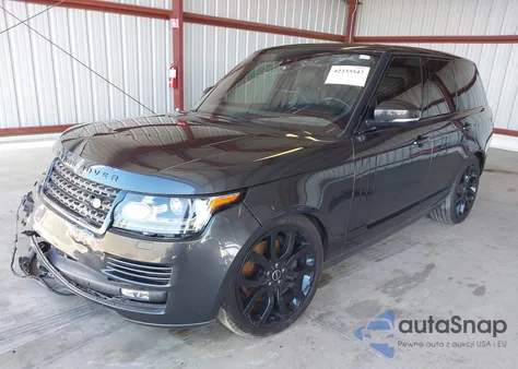 2016 Land Rover Range Rover 3.0L V6 Supercharged Hse z USA, uszkodzony, nr VIN SALGS2PF2GA299146